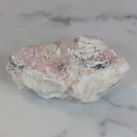 Natural Raw Pink Opal Cluster | Heart Healing • Emotional Rebirth - Picture 7 of 10